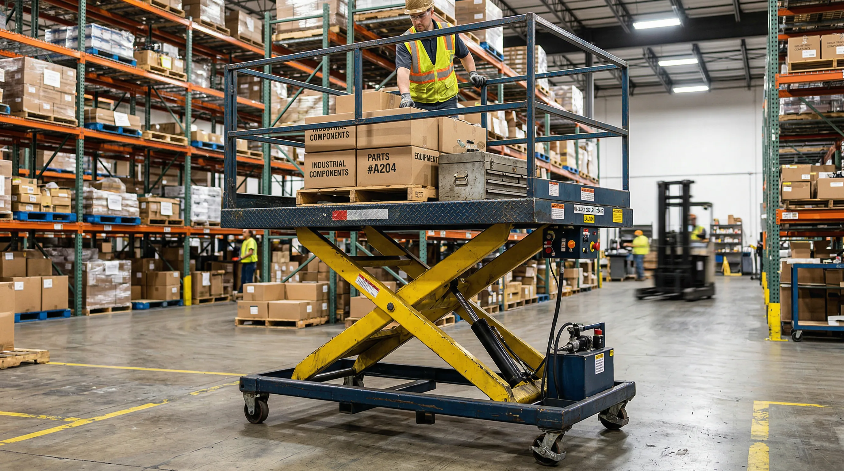 Lift Tables available from Richmond Warehouse Racking in Richmond VA