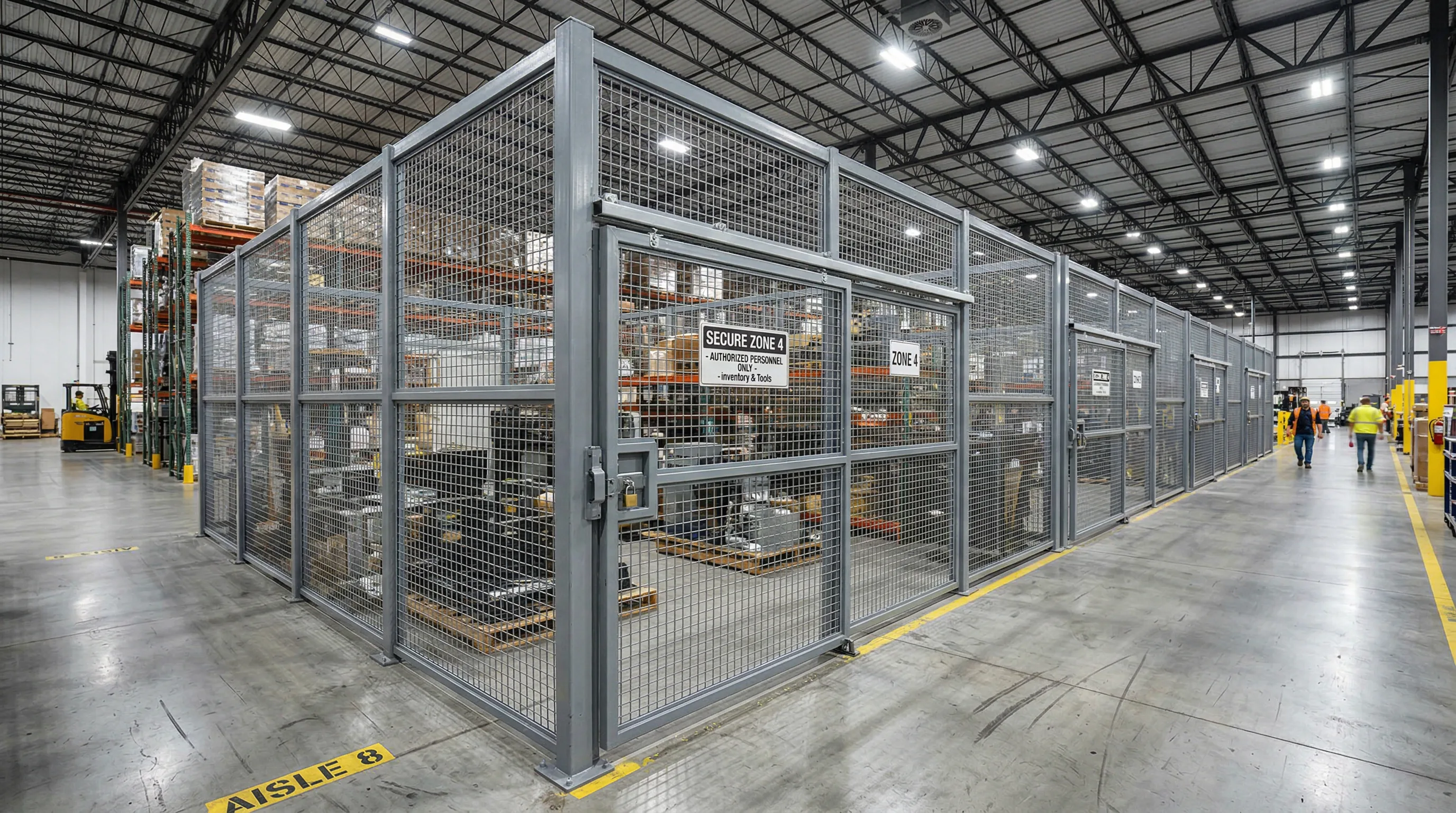 Partition Systems available from Richmond Warehouse Racking in Richmond VA